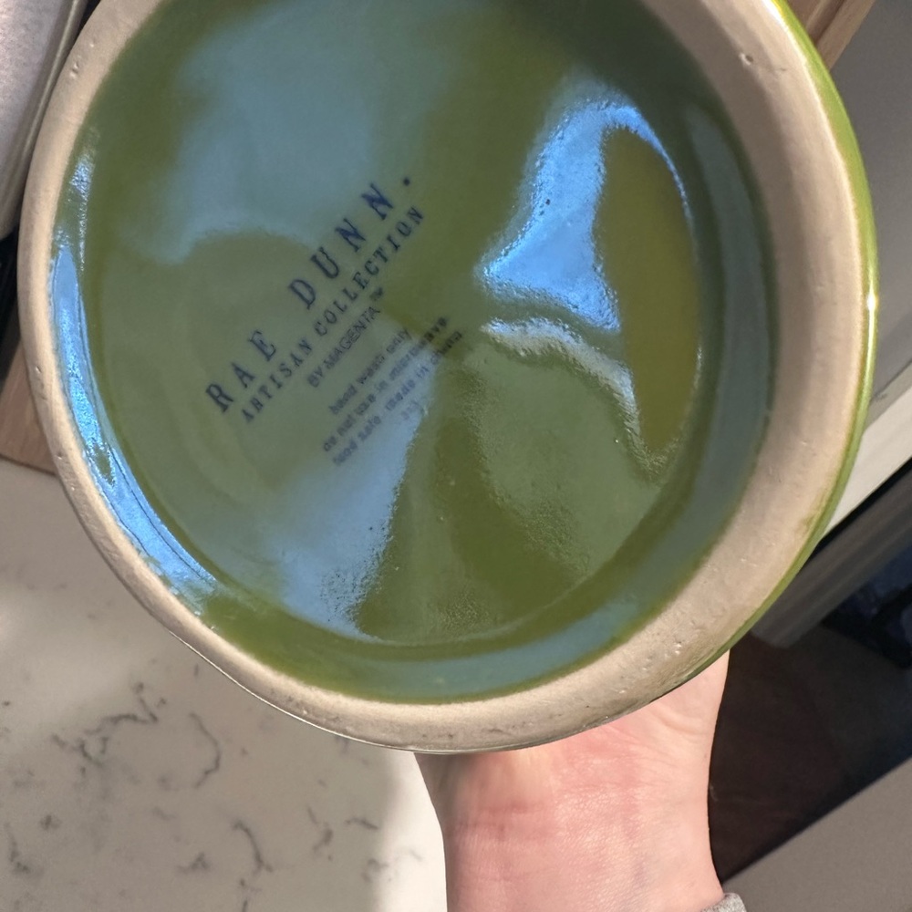 Green Ceramic Magic Jar Rae Dunn - Picture 4 of 6
